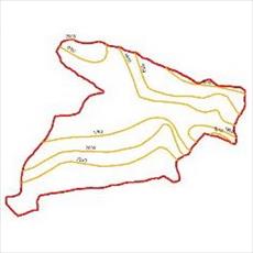 Map evaporation curves of a Alborz Province